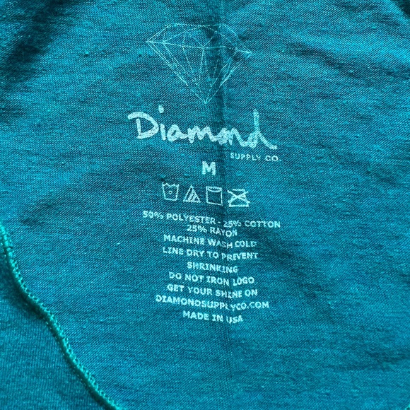 Teal Diamond Supply Co tank top - Picture 3 of 4